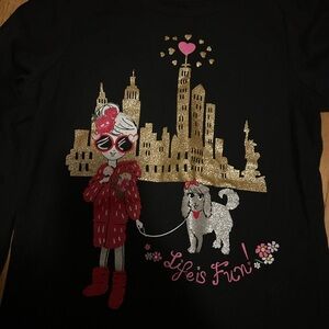 Black long sleeve for girls